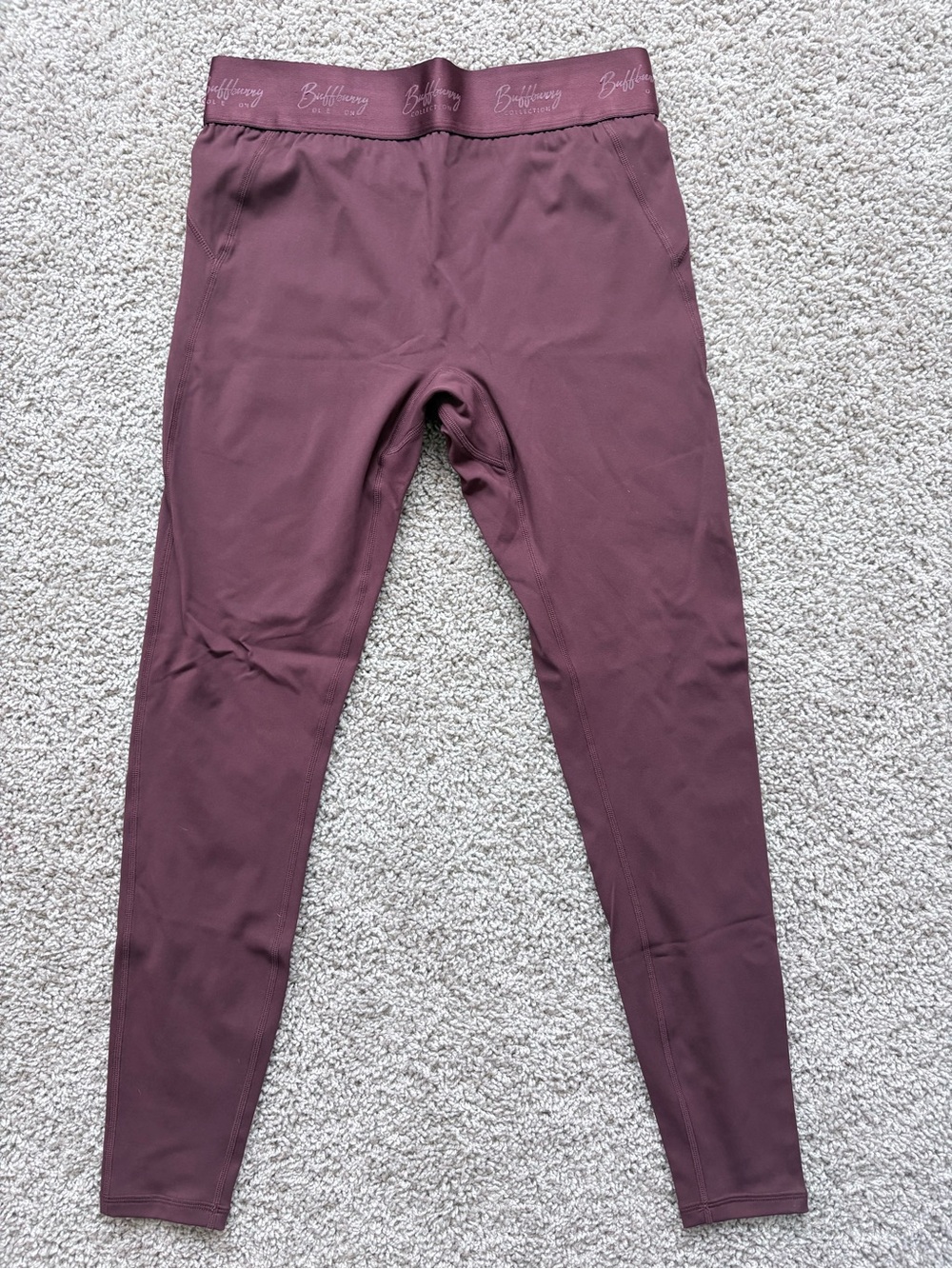 BuffBunny Burgundy Leggings